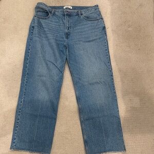Abercrombie & Fitch Light Blue High Rise Jeans